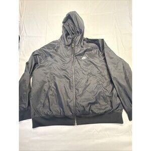 Nike Sportswear Windrunner Jacket Hooded Men’s Size XXL Black